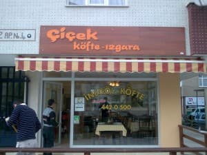 Çiçek Köfte Izgara 20 mm Kabartma Tabela