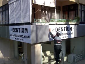 Dentium 20 mm Kabartma Tabela