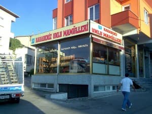 Karadeniz Unlu Mamülleri Işıklı Vinil Tabela