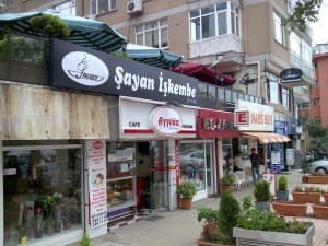 Şayan Restaurant Oyma Tabela