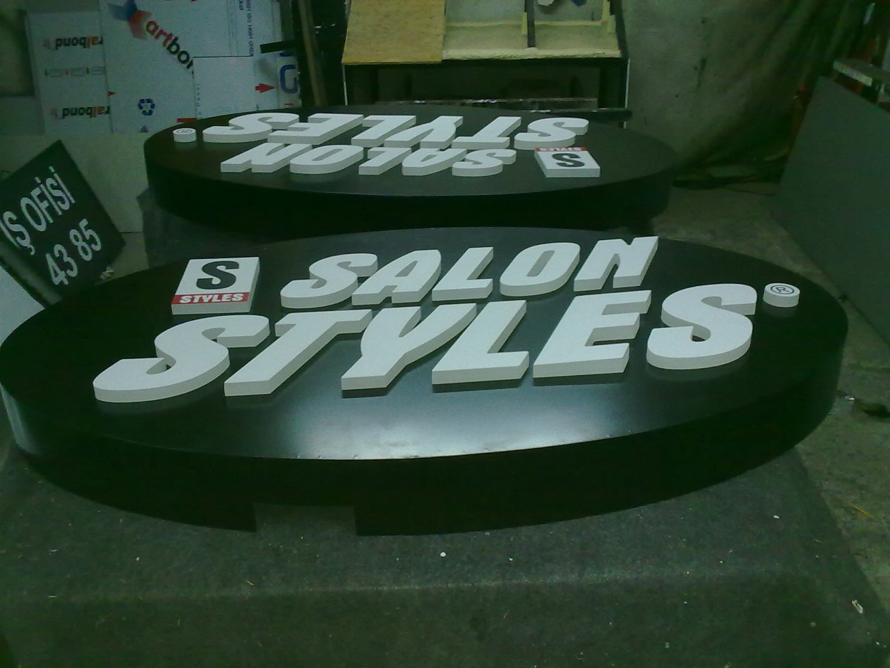 Salon Styles 20 mm Kabartma Tabela
