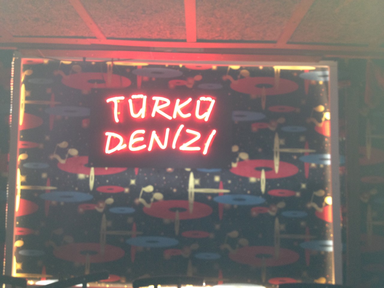 Türkü Denizi Neon Tabela